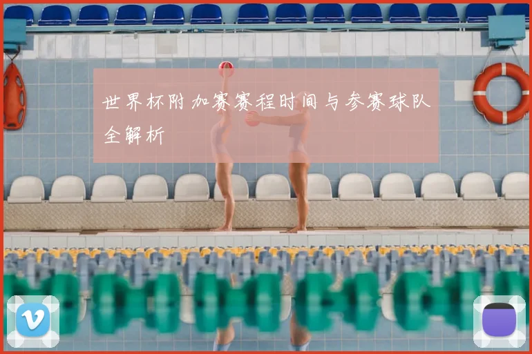 世界杯附加赛赛程时间与参赛球队全解析